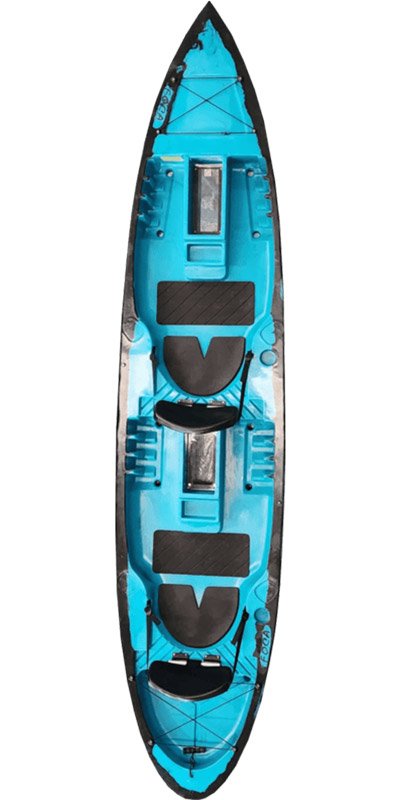 Caiaker New Foca - Azul Neon com Preto