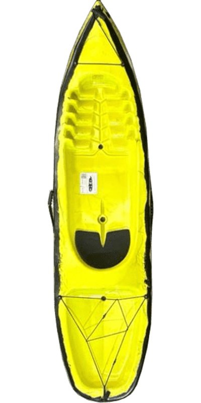 Caiaker Pinguim - Amarelo Neon com Preto