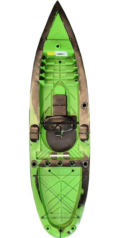 Caiaker Robalo STD - Verde Neon com Preto