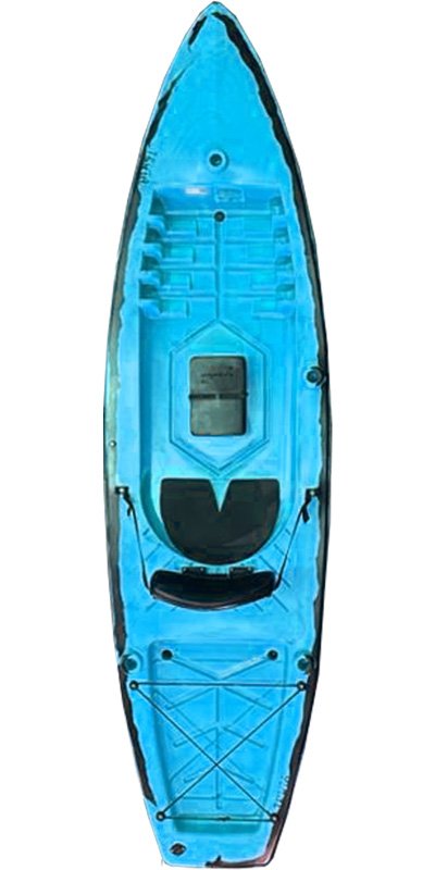 Caiaker Truta - Azul Neon com Preto